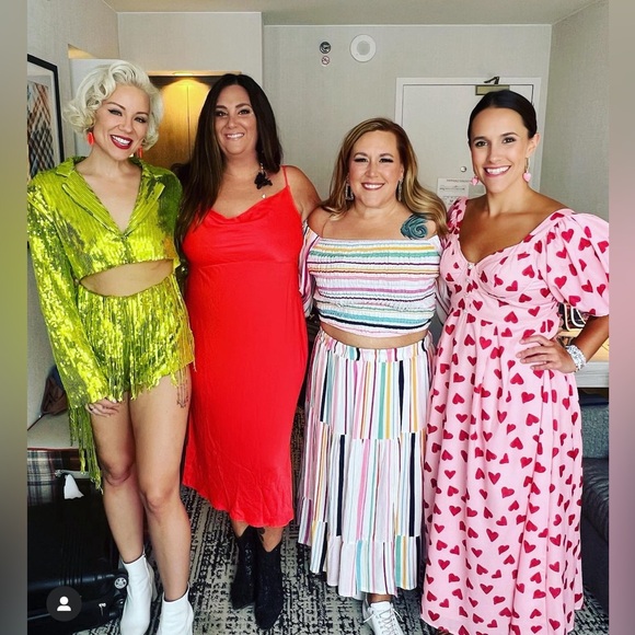 Size 6-Green Sequin Fringe Romper-worn once to Era’s Tour! - Picture 8 of 9